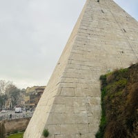 Photo taken at Piramide Cestia by Hala B. on 1/11/2024