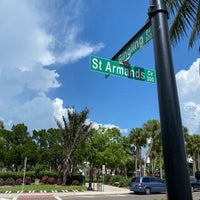 Photo taken at St. Armands Circle by Chelsea T. on 8/21/2021