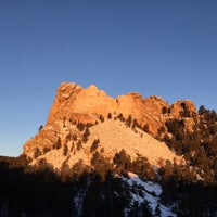 Photo taken at Mount Rushmore National Memorial by Nate W. on 12/31/2014