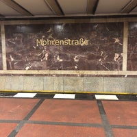 Photo taken at U Mohrenstraße by Edwin J. on 12/24/2018