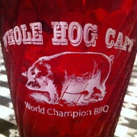 Photo taken at Whole Hog Cafe by Robb S. on 5/4/2013