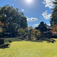 Photo taken at 大安寺 by Jin C. on 10/24/2021