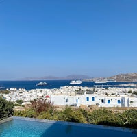 Photo prise au Belvedere Hotel Mykonos par Sa.✈️ le9/16/2021