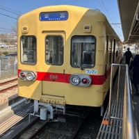 Photo taken at Nishitetsu Kaizuka Station by ミナくま(新) on 3/15/2024