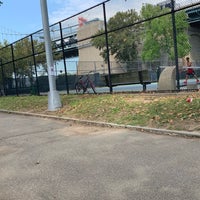 Photo taken at Astoria Park Tennis Courts by Kimmie O. on 9/6/2020