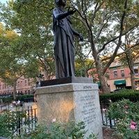 Photo taken at Athens Square Park by Kimmie O. on 7/22/2020