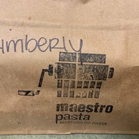 รูปภาพถ่ายที่ Maestro Pasta โดย Kimmie O. เมื่อ 2/25/2020