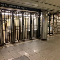 Photo taken at MTA Subway - Wall St (2/3) by Kimmie O. on 10/16/2020