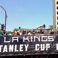 Photo taken at 2014 Los Angeles Kings&amp;#39; Stanley Cup parade by Patrick on 6/16/2014