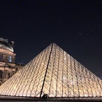 Photo taken at Louvre Pyramid by Patrick on 2/17/2017