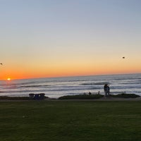 Photo taken at Del Mar Beach by O on 1/6/2024