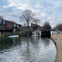 Photo taken at Old Ford Lock (Regent&amp;#39;s Canal) by Bluey H. on 1/15/2021