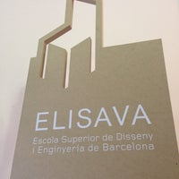 Das Foto wurde bei Elisava - Escola Universitaria de Disseny i Enginyeria de Barcelona von patricio i. am 5/2/2013 aufgenommen