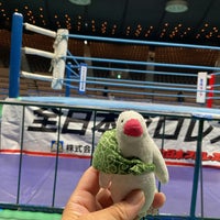 Photo taken at Yoyogi 2nd Gymnasium by Akitoshi Y. on 9/8/2023