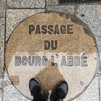 Photo taken at Passage du Bourg-l&amp;#39;Abbé by Christophe O. on 9/19/2016