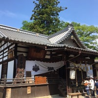 Photo taken at Sanada Jinja Shrine by chibiimo on 8/14/2016