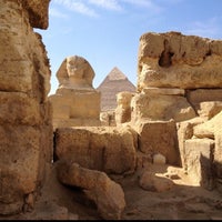 Photo taken at Great Sphinx of Giza by Mhmtali on 5/17/2013
