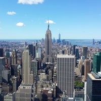 Photo taken at Top of the Rock Observation Deck by Mhmtali on 5/30/2013