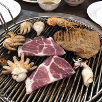 Photo taken at Gangnum Korean BBQ by Misterbaby on 6/22/2019