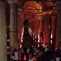 Photo taken at Basilica Cistern by Mikhail S. on 5/2/2013