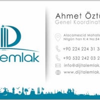 Photo taken at Dijitalemlak Bursa Real Estate Turkey by Bursa D. on 7/5/2023