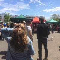 Photo taken at Campsbourne School Farmers Market by Baydr Y. on 5/17/2015
