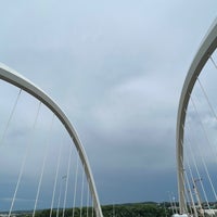Photo taken at Frederick Douglass Memorial Bridge by منصور ب. on 6/27/2023