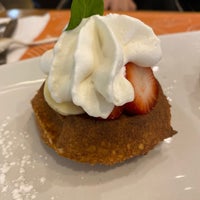 Photo taken at Crepes &amp;amp; Waffles by Crystopher O. on 3/17/2020