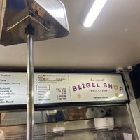 Photo taken at Beigel Shop by E A S. on 1/30/2023