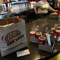 Photo taken at Raising Cane&amp;#39;s Chicken Fingers by JJ F. on 3/23/2018