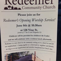 Photo taken at Redeemer Community Church by Rane M. on 5/25/2014