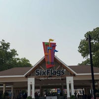 Photo taken at Six Flags Great Adventure by Hatim on 10/14/2023