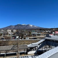Photo taken at Kobuchizawa Station by はち よ. on 2/28/2024