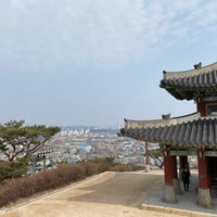 Photo taken at Hwaseong Fortress by Zach L. on 3/4/2022