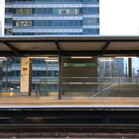 Photo taken at South Quay DLR Station by Sandor S. on 3/28/2017