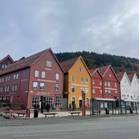 Photo taken at Bryggen by Sophia A. on 10/22/2023