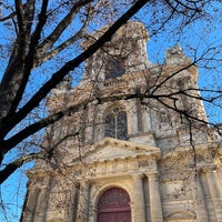 Photo taken at Église Saint-Gervais Saint-Protais by Jim M. on 2/28/2022