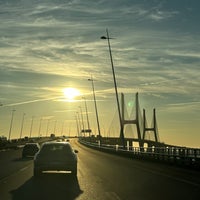 Photo taken at Ponte Vasco da Gama by Brian B. on 8/31/2023