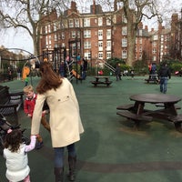 Photo taken at st luke&amp;#39;s playground by Emmanuel A. on 3/8/2014