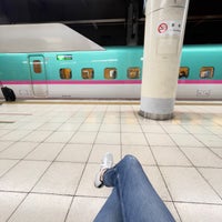 Photo taken at Shinkansen Platforms by ひかぴ on 3/2/2022