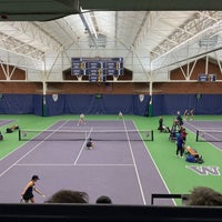 Photo taken at UW Lloyd Nordstrom Tennis Center by Carol L. on 1/22/2022