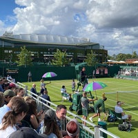 Photo taken at Wimbledon Park Tennis Courts by Carol L. on 6/30/2022