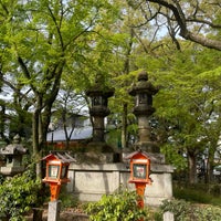 Photo taken at Yasaka Shrine by Paul D. on 4/15/2024
