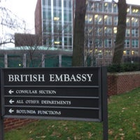 Снимок сделан в British Embassy пользователем Matthew S. 12/10/2012