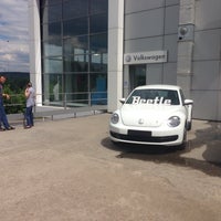 Photo taken at Volkswagen Сибавтоцентр by Alexander K. on 6/21/2014