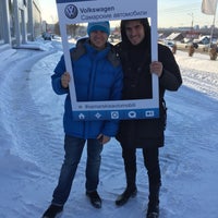 Photo taken at Volkswagen by Alexander K. on 12/31/2014