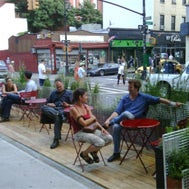 Photo taken at Pop-up Café by City of New York on 5/6/2013
