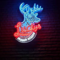 Photo taken at Luckys Indoor Outdoor by Ryan C. on 6/19/2021