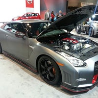 Photo taken at Nissan at Chicago Auto Show by Rian H. on 2/7/2014