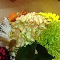 Photo taken at Powell Bart Station Flower Shop by Michael N. on 11/27/2012